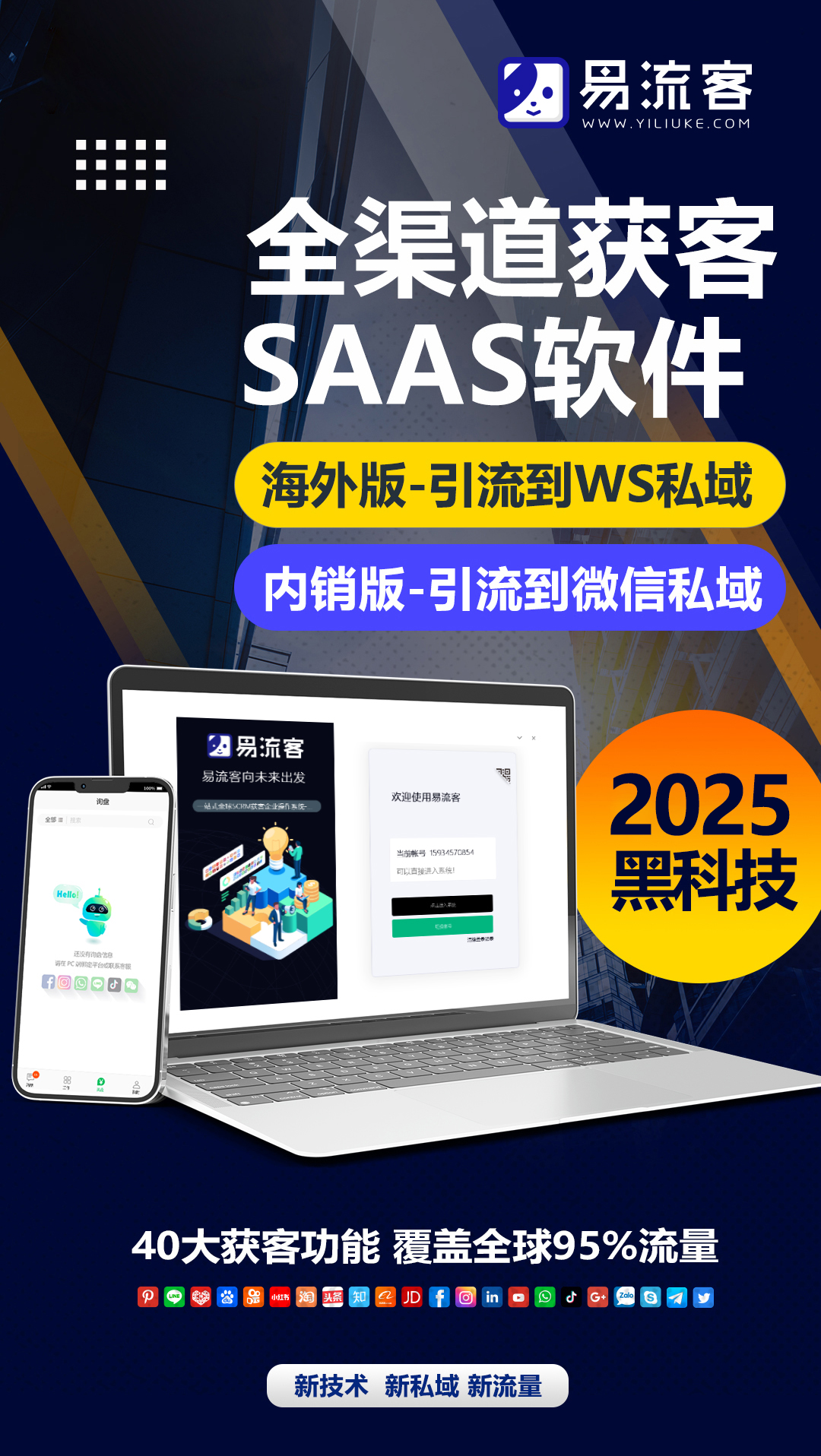 易流客全球获客系统：数字化时代的精准营销利器，助力企业轻松引流与高效转化