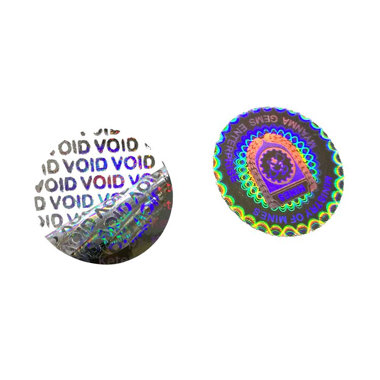 厂家生产定制揭开留VOID防伪镭射贴 厂家生产定制揭开留VOID防伪镭射贴