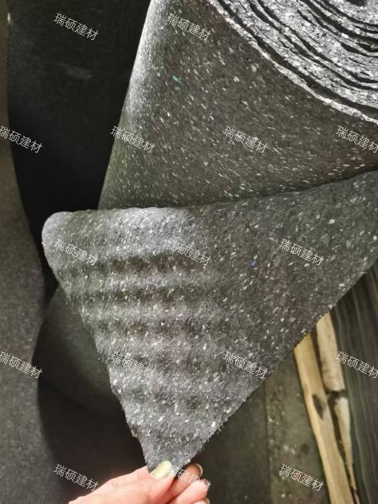 单面凹款浮筑楼板发泡橡胶隔音减震垫学校建筑地板高密度减震垫