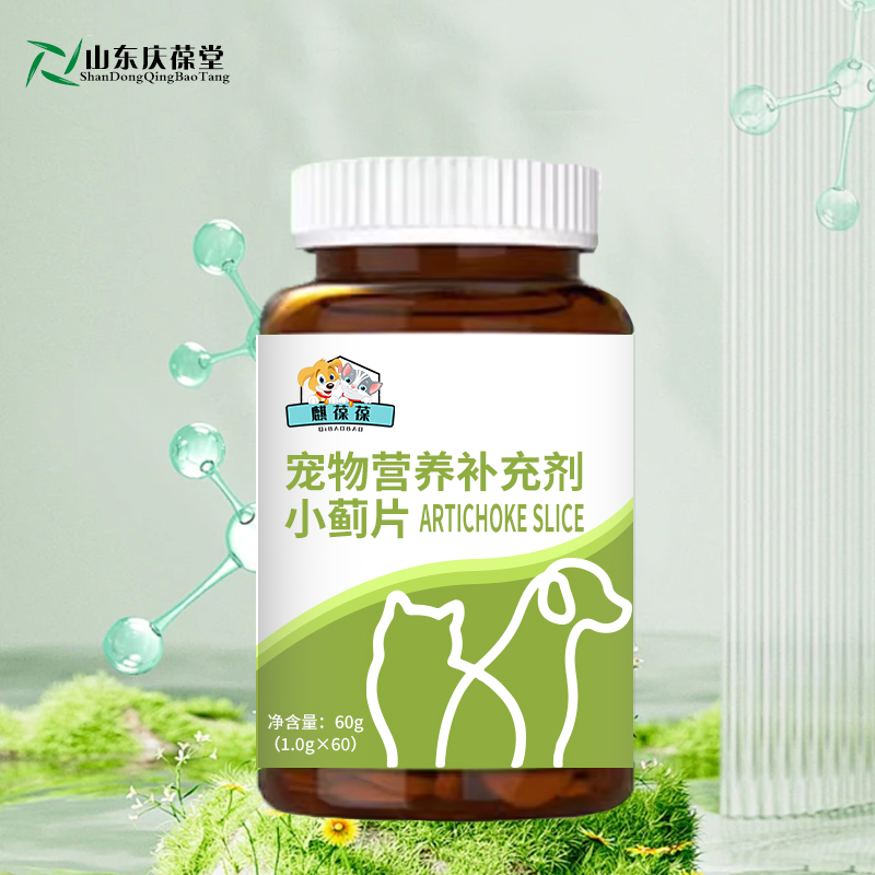 麒恒宠物营养补充剂小蓟片 麒恒宠物营养补充剂小蓟片