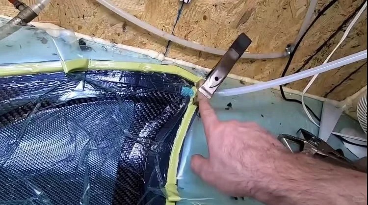 矽利康RTM真空导入 碳纤维预浸料成型硅胶模