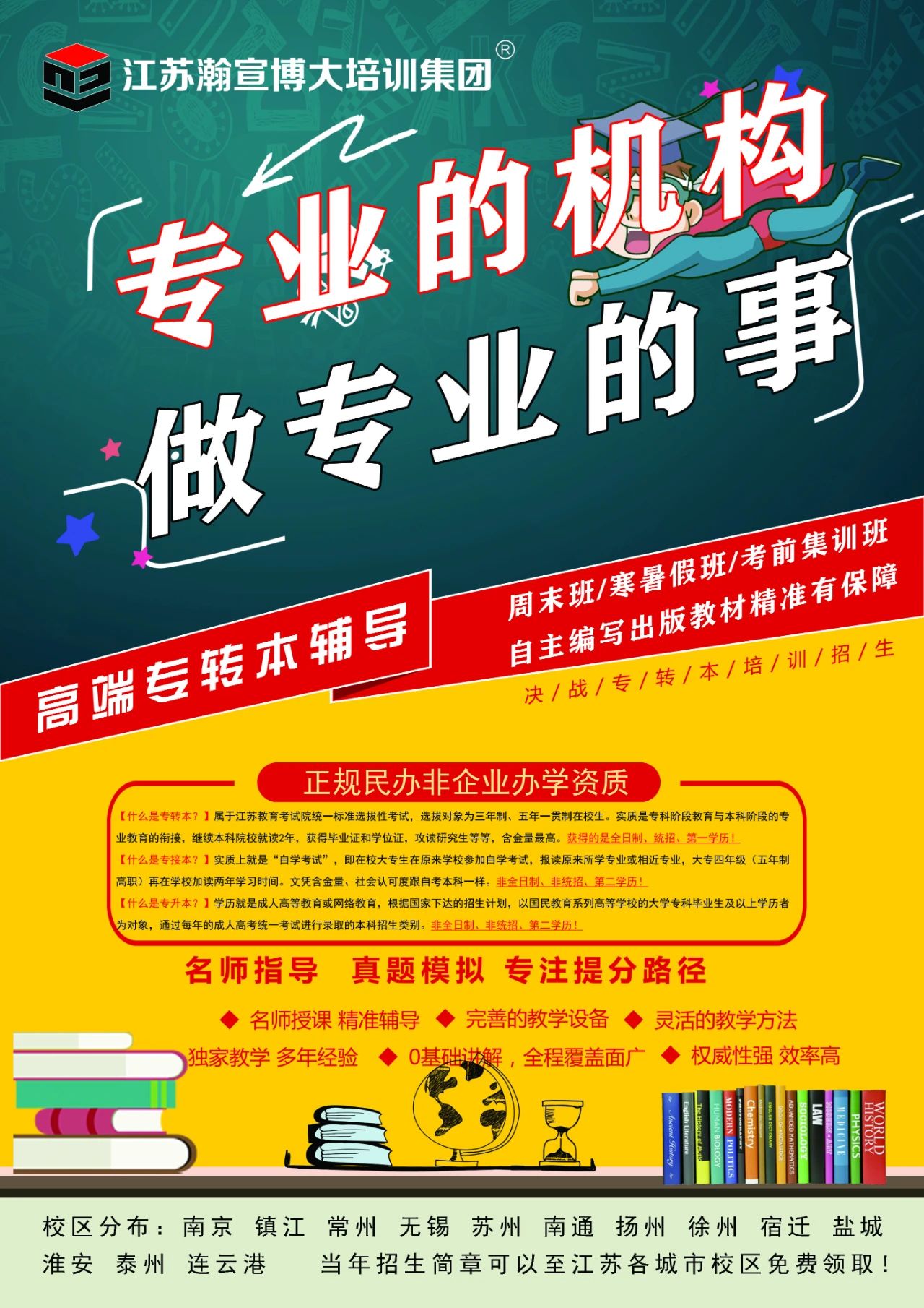 无锡瀚宣博大五年制专转本:暑假是备考的黄金期也是弯道超车的关键期 无锡瀚宣博大五年制专转本:暑假是备考的黄金期也是弯道超车的关键期