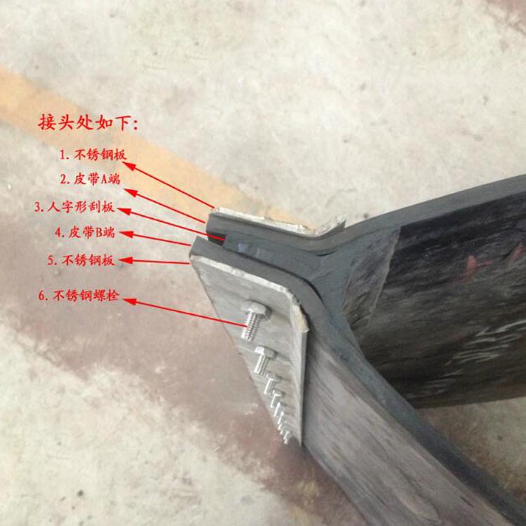除铁器接头式皮带,定制长宽厚 除铁器接头式皮带,定制长宽厚