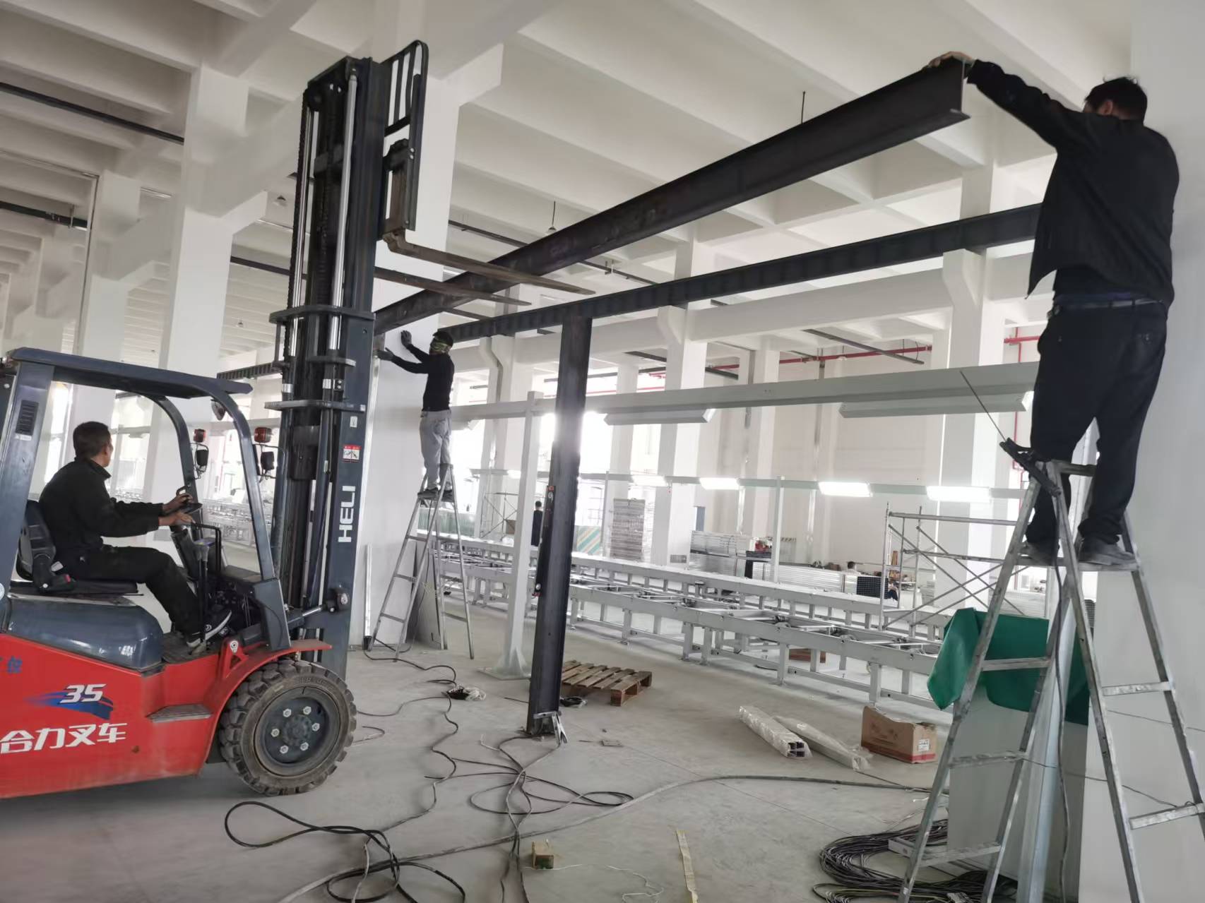 北京室内搭建阁楼二层，钢结构阁楼搭建室内夹层
