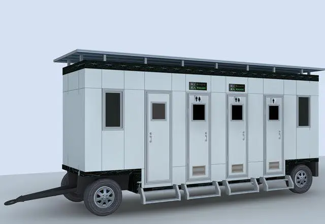 户外露营厕所拖动卫生间厕所车大巴车厕所生物公厕智慧公共卫生间厂家