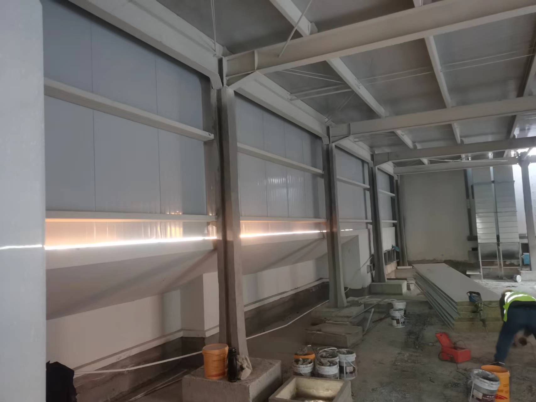 厂房钢结构隔层搭建，室内阁楼二层扩建钢结构阁楼加层