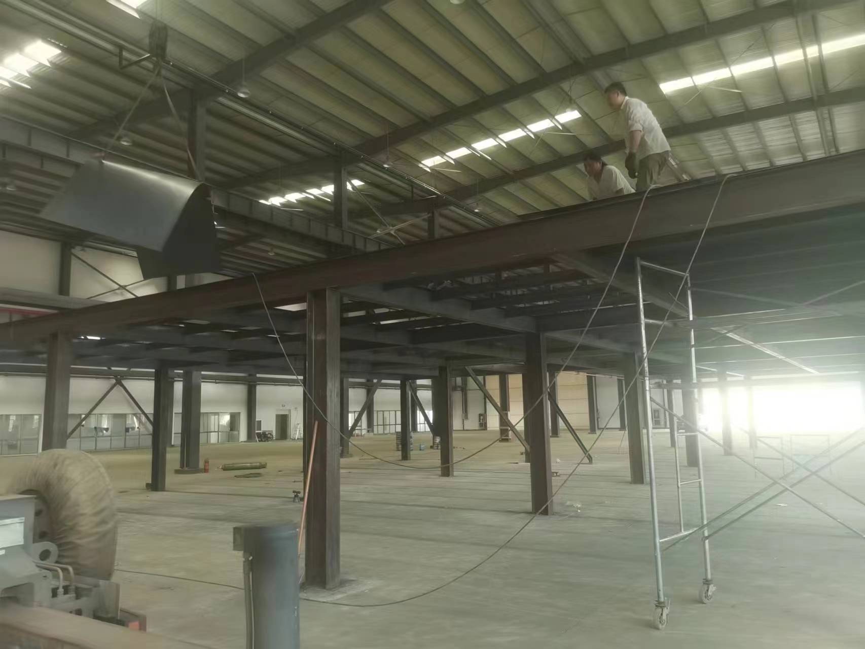 室内钢结构阁楼搭建，楼顶二层扩建，厂房钢结构隔层制作