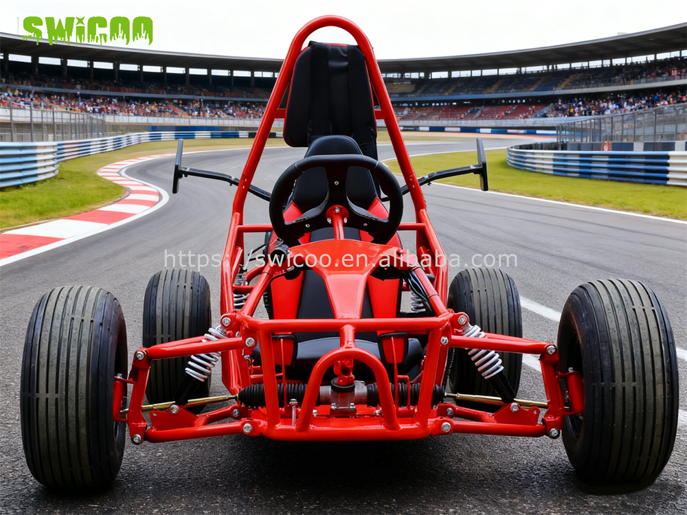 150cc 四冲程卡丁车：动力强劲、操控稳定、灵敏漂移。