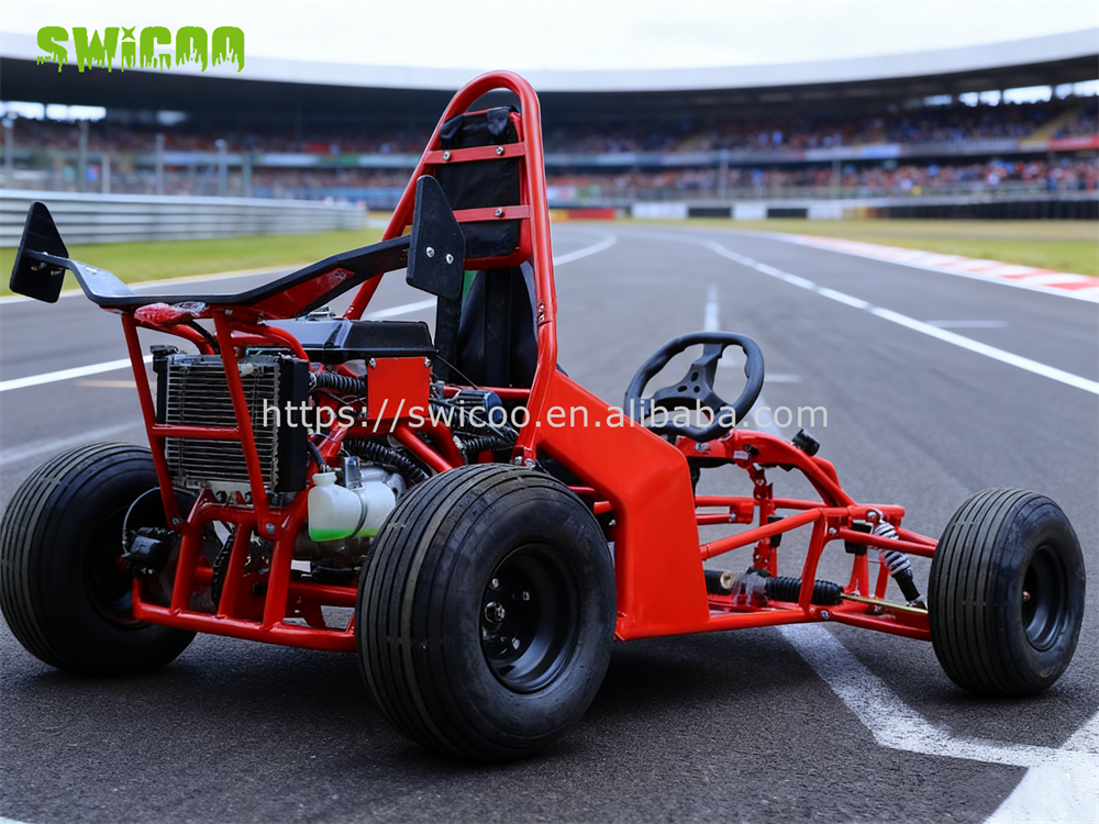 150cc 四冲程卡丁车：动力强劲、操控稳定、灵敏漂移。