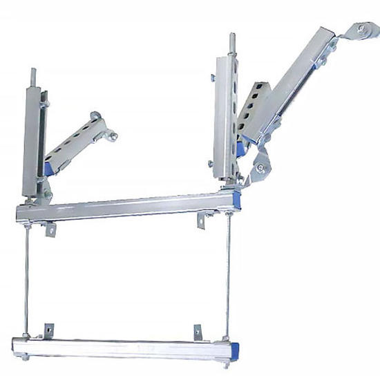 风管纵向抗震支架 纸深化 组合侧纵向抗震支架