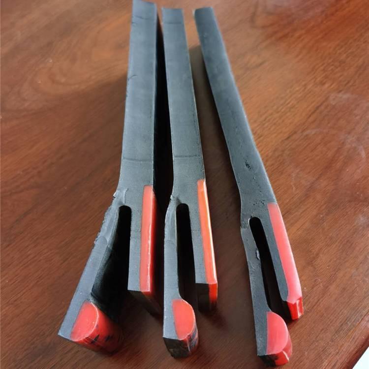 电厂输送机导料槽橡胶防溢裙板，Y型双密封裙板定制