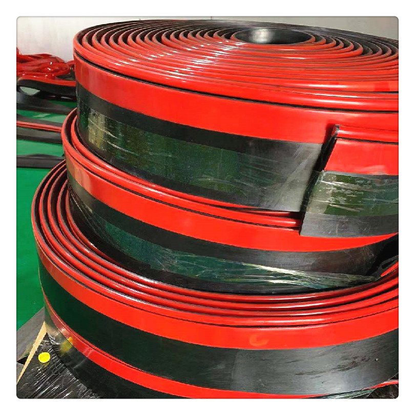 煤矿带式输送机橡胶防溢裙板，Y型双密封裙板定制