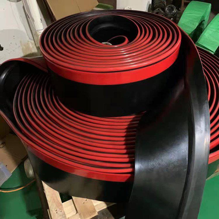 Y型双密封裙板定制，煤矿带式输送机橡胶聚氨酯防溢裙板