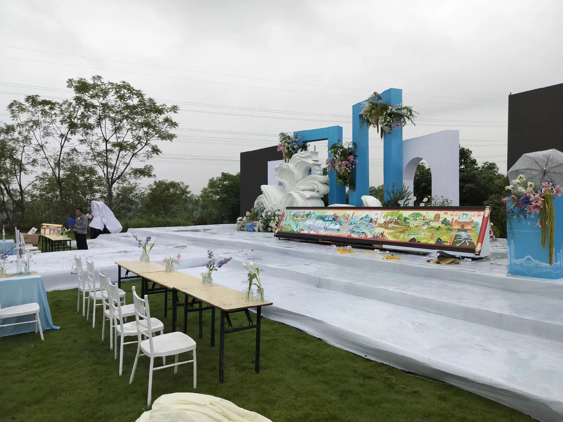 西安承接宇树机器人、运动会开幕式、运动会彩烟、宇树机器狗、启动道具、舞龙舞狮