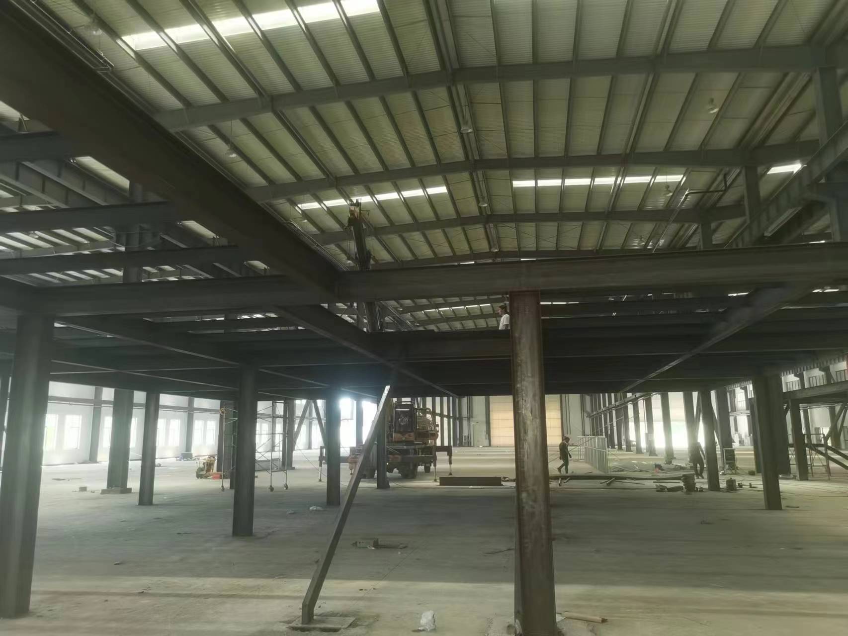 北京室内改造扩建钢结构二层搭建阁楼二层平台